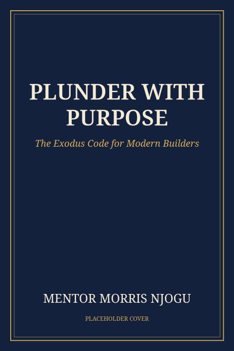 Cover of Plunder with Purpose